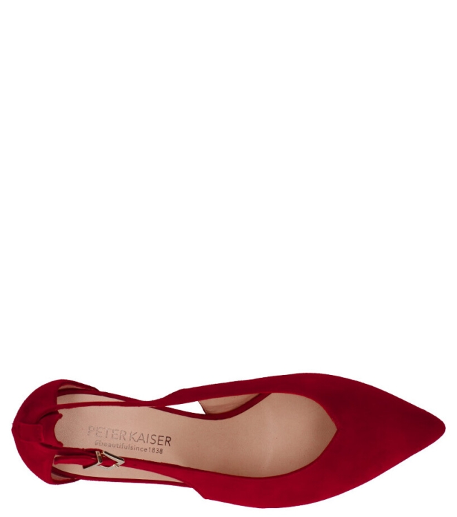 Peter Kaiser Peter Kaiser pump <span>67375 248</span> lipstick suede Peter Kaiser pump <span>67375 248</span> 67375 248 rood - www.bremmerschoenen.info - Bremmer Schoenen