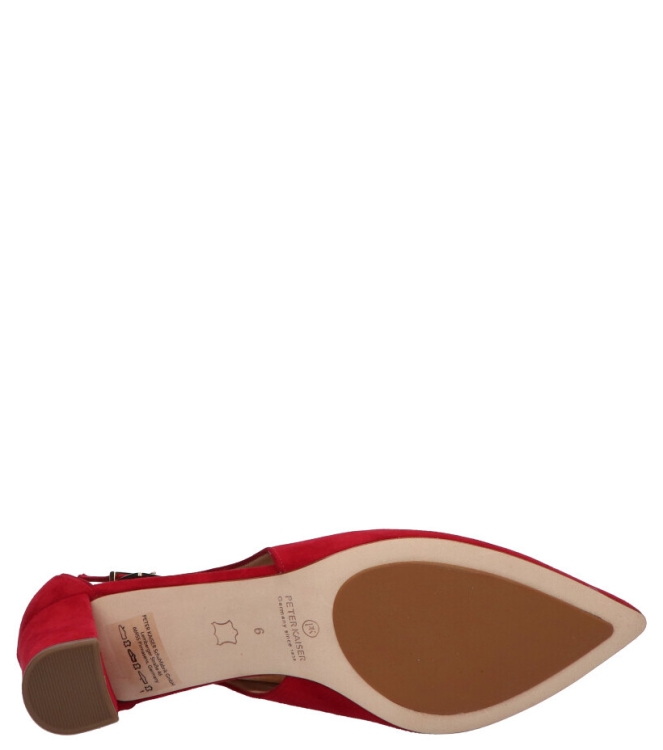 Peter Kaiser Peter Kaiser pump <span>67375 248</span> lipstick suede Peter Kaiser pump <span>67375 248</span> 67375 248 rood - www.bremmerschoenen.info - Bremmer Schoenen