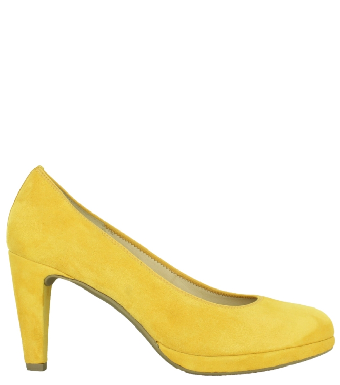 Gabor Gabor pump <span>41.470.13</span> mango Gabor pump <span>41.470.13</span> 41.470.13 geel - www.bremmerschoenen.info - Bremmer Schoenen
