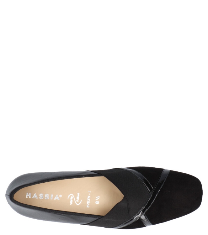 Hassia Hassia Pump <span>303332 0100 Evelyn</span> ZWART Hassia Pump <span>303332 0100 Evelyn</span> 303332 0100 Evelyn zwart - www.bremmerschoenen.info - Bremmer Schoenen