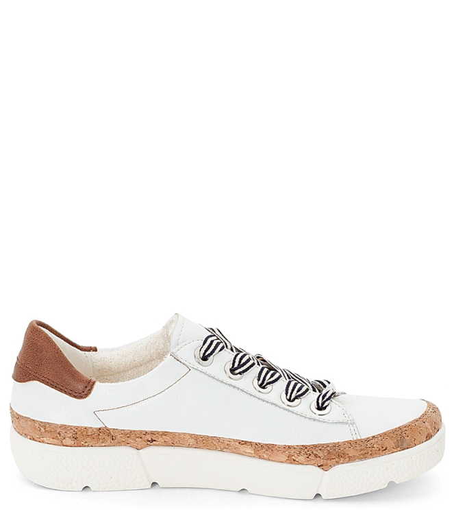 Ara Ara sneaker <span>12.14404.09</span> weiss natur nuss Ara sneaker <span>12.14404.09</span> 12.14404.09 wit - www.bremmerschoenen.info - Bremmer Schoenen
