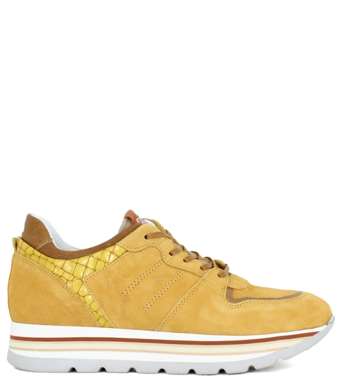 Piedi Nudi Piedi Nudi sneaker <span>M40101.101.0001</span> cuoio Piedi Nudi sneaker <span>M40101.101.0001</span> M40101.101.0001 geel - www.bremmerschoenen.info - Bremmer Schoenen