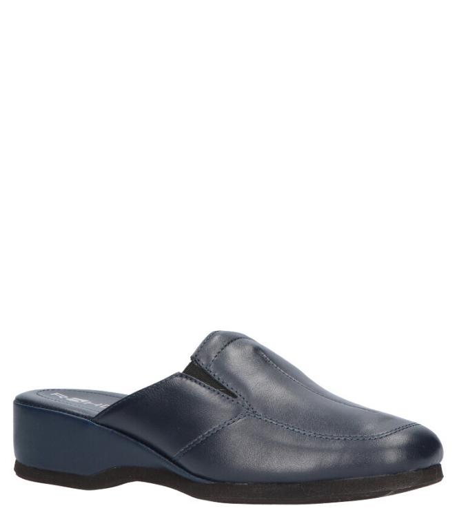 ROHDE PANTOFFEL OPEN <span>6142 56</span> 6142 56 blauw - www.bremmerschoenen.info - Bremmer Schoenen