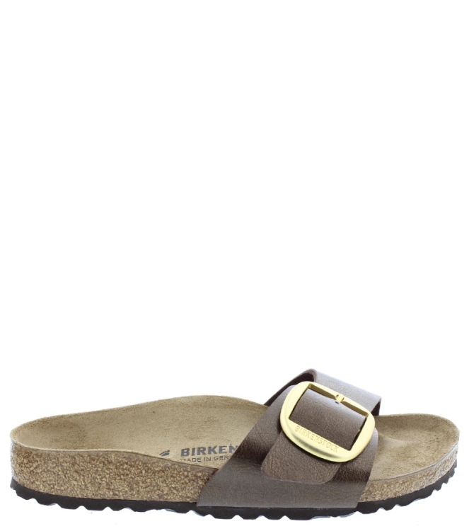 Birkenstock slipper <span>1015313 Big Buckle Madrid</span> 1015313 Big Buckle Madrid bruin - www.bremmerschoenen.info - Bremmer Schoenen