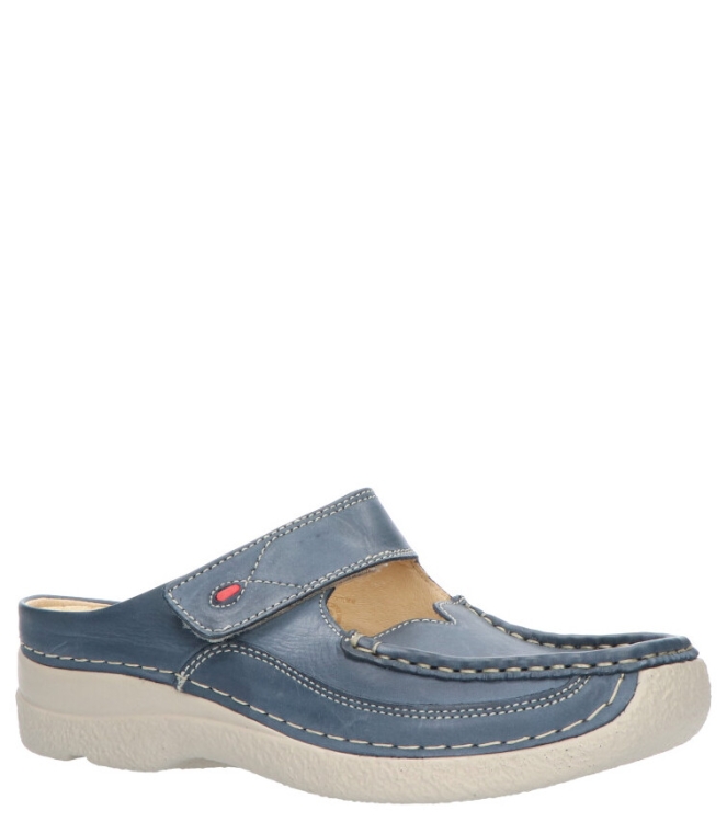 Wolky WOLKY <span>6227 Roll-slipper 387 blue summer Etna lea</span> WOLKY <span>6227 Roll-slipper 387 blue summer Etna lea</span> 6227 Roll-slipper 387 blue summer Etna lea blauw - www.bremmerschoenen.info - Bremmer Schoenen