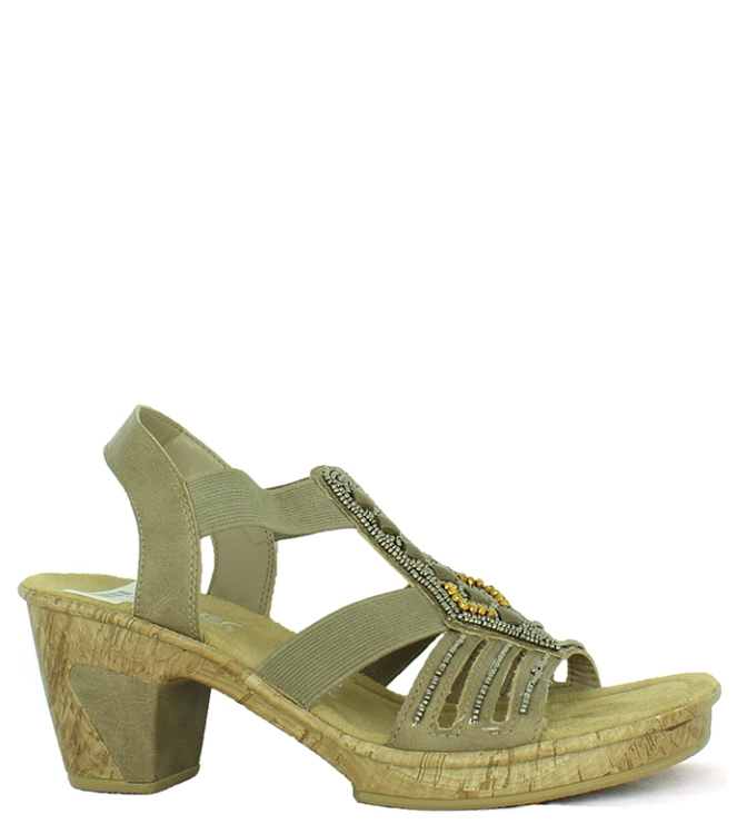 Remonte RIEKER SANDAAL <span>69713.64</span> KIESEL RIEKER SANDAAL <span>69713.64</span> 69713.64 beige - www.bremmerschoenen.info - Bremmer Schoenen