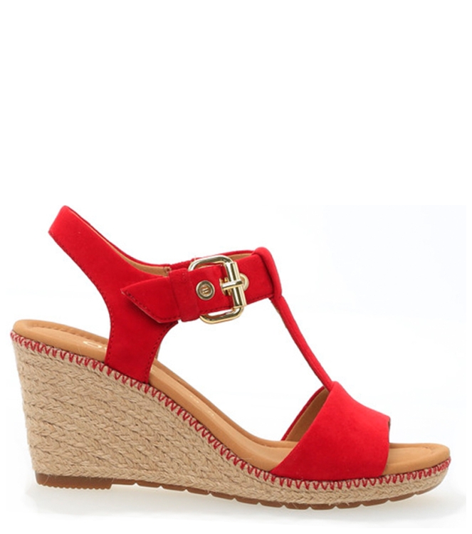 Gabor Gabor Sandaal <span>22.824.48</span> rubin (Jute/Naht) 48 Gabor Sandaal <span>22.824.48</span> 22.824.48 rood - www.bremmerschoenen.info - Bremmer Schoenen