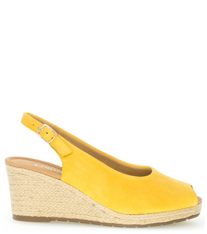 Gabor Gabor sandaal <span>46.580.22</span> mango (Jute) Gabor sandaal <span>46.580.22</span> 46.580.22 geel - www.bremmerschoenen.info - Bremmer Schoenen