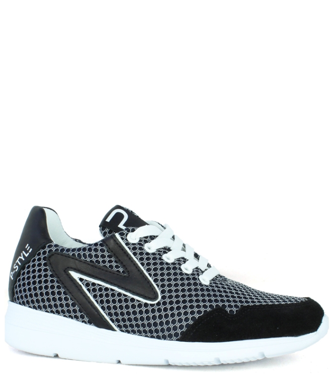 Piedro Piedro Sneaker <span>151.75013.10.9899</span> zwart-combi Piedro Sneaker <span>151.75013.10.9899</span> 151.75013.10.9899 zwart - www.bremmerschoenen.info - Bremmer Schoenen