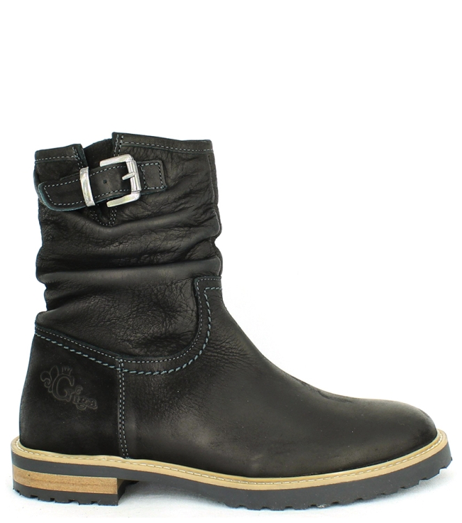 Giga GIGA KORTE LAARS <span>7874 D11</span> BLACK GIGA KORTE LAARS <span>7874 D11</span> 7874 D11 zwart - www.bremmerschoenen.info - Bremmer Schoenen