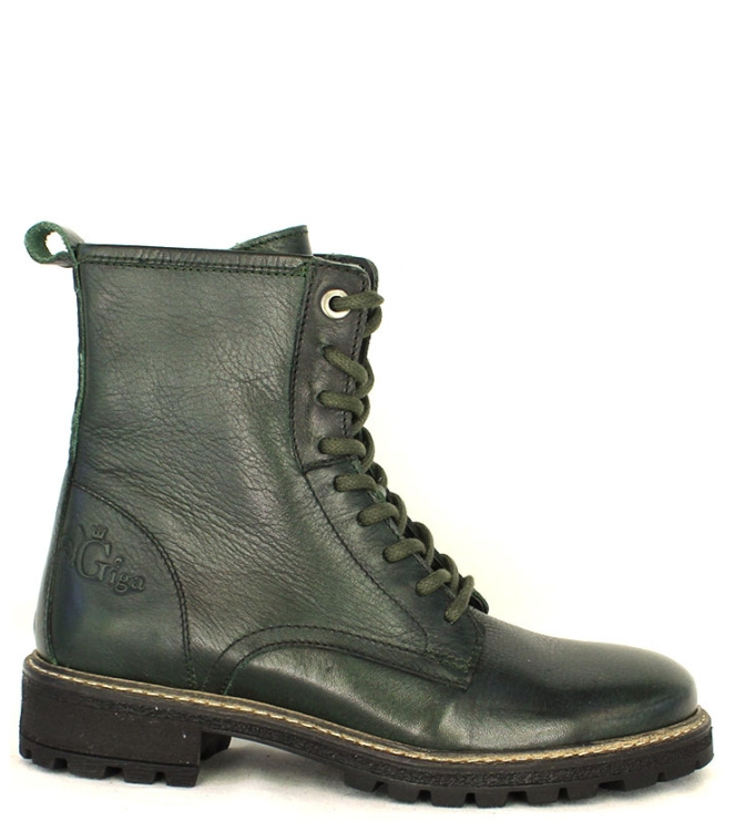 Giga Giga Veterboot <span>9607 K12</span> Ens Green Giga Veterboot <span>9607 K12</span> 9607 K12 groen - www.bremmerschoenen.info - Bremmer Schoenen