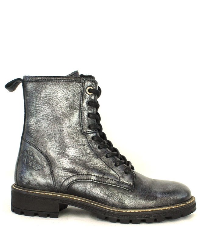 Giga Giga Veterboot <span>9607 K11</span> Ens Silver Giga Veterboot <span>9607 K11</span> 9607 K11 grijs - www.bremmerschoenen.info - Bremmer Schoenen