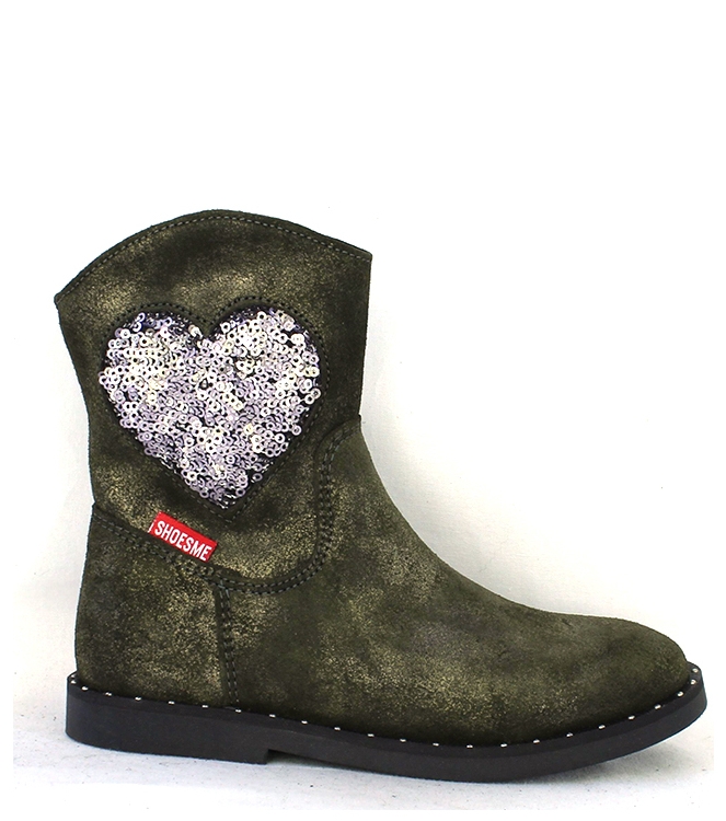 Shoesme Shoesme enkellaars <span>S18W080-A</span> green Shoesme enkellaars <span>S18W080-A</span> S18W080-A groen - www.bremmerschoenen.info - Bremmer Schoenen
