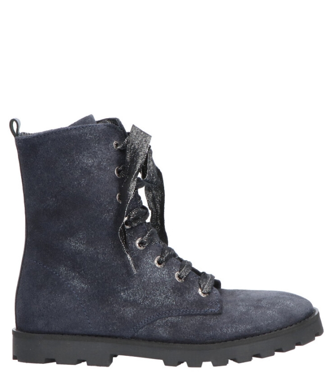 Shoesme Shoesme Veterboot <span>TA9W014-A</span> Blue Shoesme Veterboot <span>TA9W014-A</span> TA9W014-A blauw - www.bremmerschoenen.info - Bremmer Schoenen