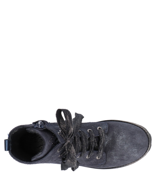 Shoesme Shoesme Veterboot <span>TA9W014-A</span> Blue Shoesme Veterboot <span>TA9W014-A</span> TA9W014-A blauw - www.bremmerschoenen.info - Bremmer Schoenen