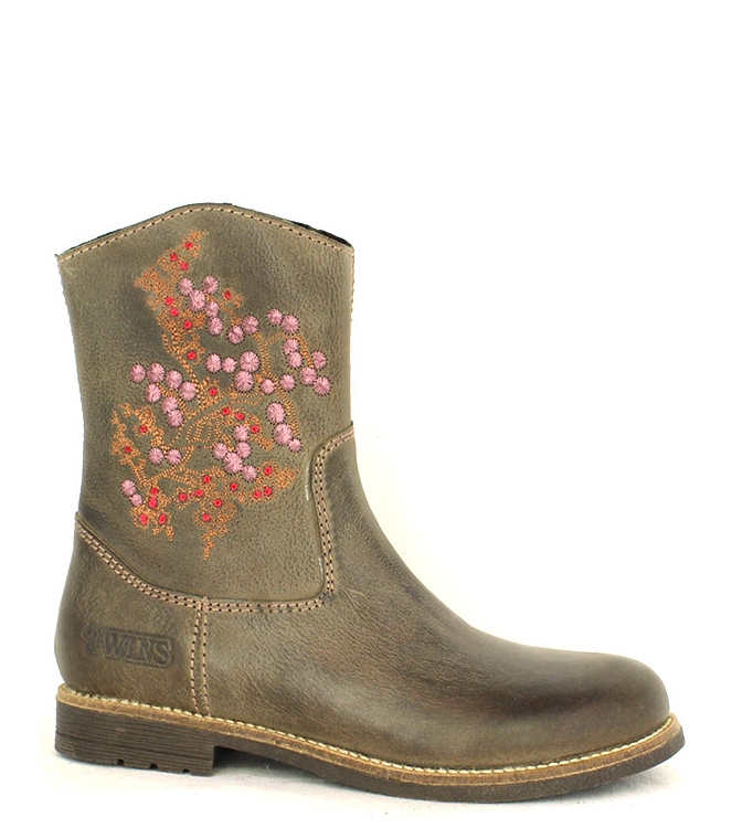 Twins Twins enkellaars <span>318506608</span> Taupe Twins enkellaars <span>318506608</span> 318506608 beige - www.bremmerschoenen.info - Bremmer Schoenen