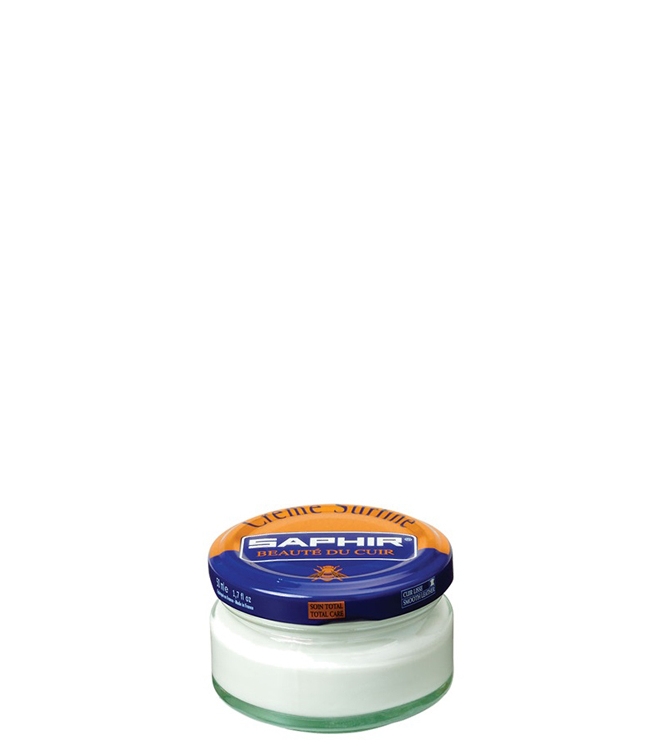 Onderhoudsmiddel SAPHIR <span>CREME SURFINE 21</span> BLANC SAPHIR <span>CREME SURFINE 21</span> CREME SURFINE 21 wit - www.bremmerschoenen.info - Bremmer Schoenen