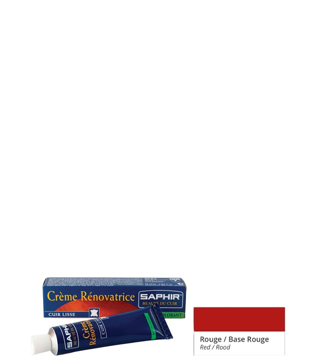 Onderhoudsmiddel Saphir dekkende schoencreme <span>CREME RENOVATRICE 11</span> ROUGE Saphir dekkende schoencreme <span>CREME RENOVATRICE 11</span> CREME RENOVATRICE 11 rood - www.bremmerschoenen.info - Bremmer Schoenen