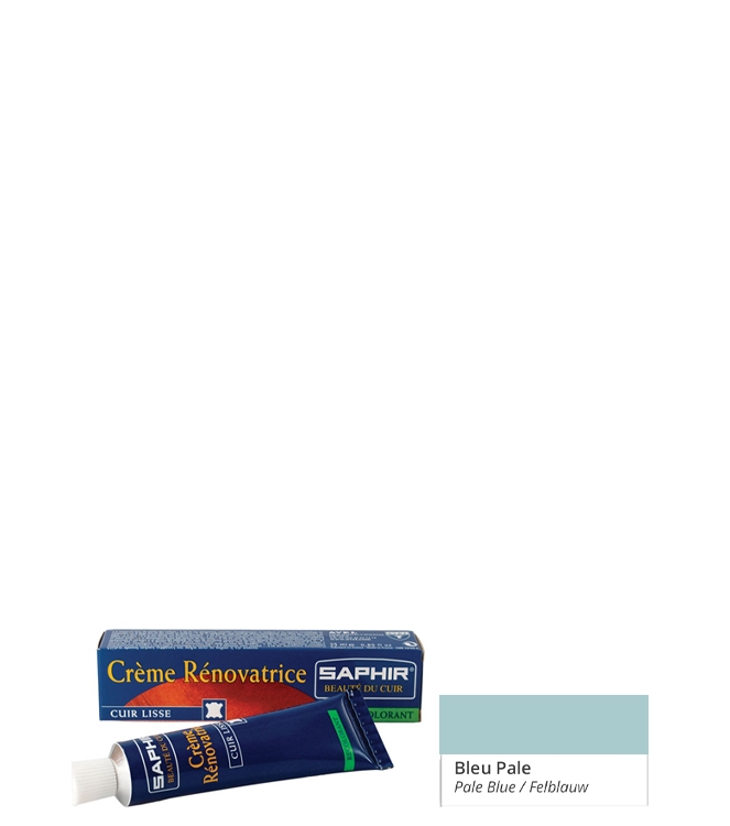 Onderhoudsmiddel Saphir dekkende schoencreme <span>CREME RENOVATRICE 55</span> BLEU PALE Saphir dekkende schoencreme <span>CREME RENOVATRICE 55</span> CREME RENOVATRICE 55 blauw - www.bremmerschoenen.info - Bremmer Schoenen