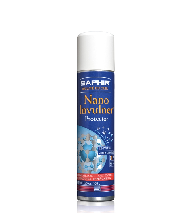 Saphir protector <span>NANO INVULNER PROTECTOR 02 250ml</span> NANO INVULNER PROTECTOR 02 250ml meerkleurig - www.bremmerschoenen.info - Bremmer Schoenen