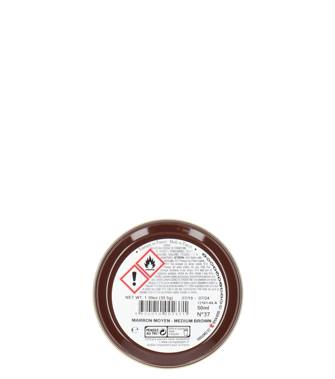 Onderhoudsmiddel Saphir luxe schoencreme <span>Pate de luxe 37</span> middenbruin Saphir luxe schoencreme <span>Pate de luxe 37</span> Pate de luxe 37 cognac - www.bremmerschoenen.info - Bremmer Schoenen