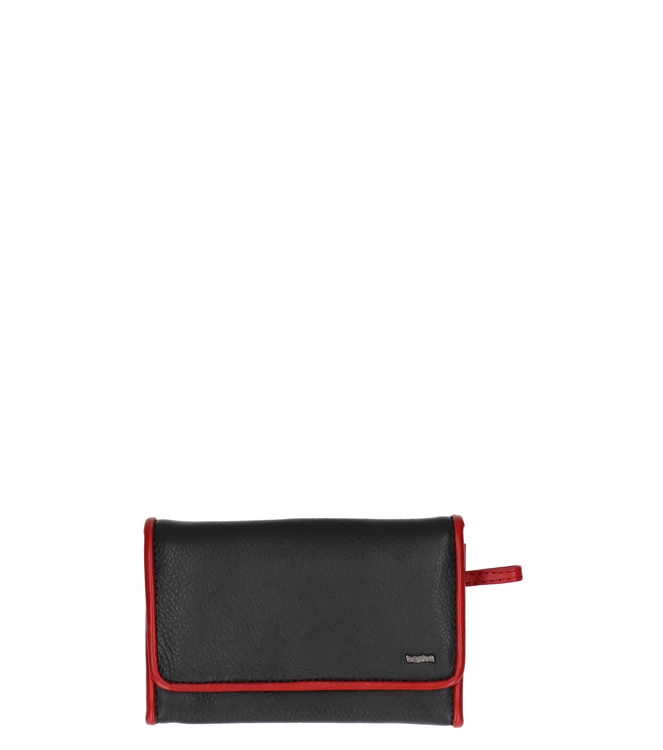 Berba Berba portemonnee <span>001-303-15</span> Black-Red Berba portemonnee <span>001-303-15</span> 001-303-15 zwart - www.bremmerschoenen.info - Bremmer Schoenen