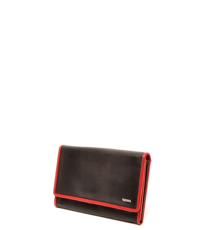 Berba Berba portemonnee <span>001-303-15</span> Black-Red Berba portemonnee <span>001-303-15</span> 001-303-15 zwart - www.bremmerschoenen.info - Bremmer Schoenen