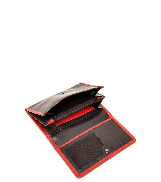 Berba Berba portemonnee <span>001-303-15</span> Black-Red Berba portemonnee <span>001-303-15</span> 001-303-15 zwart - www.bremmerschoenen.info - Bremmer Schoenen