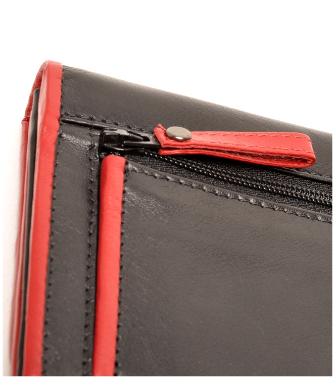 Berba Berba portemonnee <span>001-303-15</span> Black-Red Berba portemonnee <span>001-303-15</span> 001-303-15 zwart - www.bremmerschoenen.info - Bremmer Schoenen