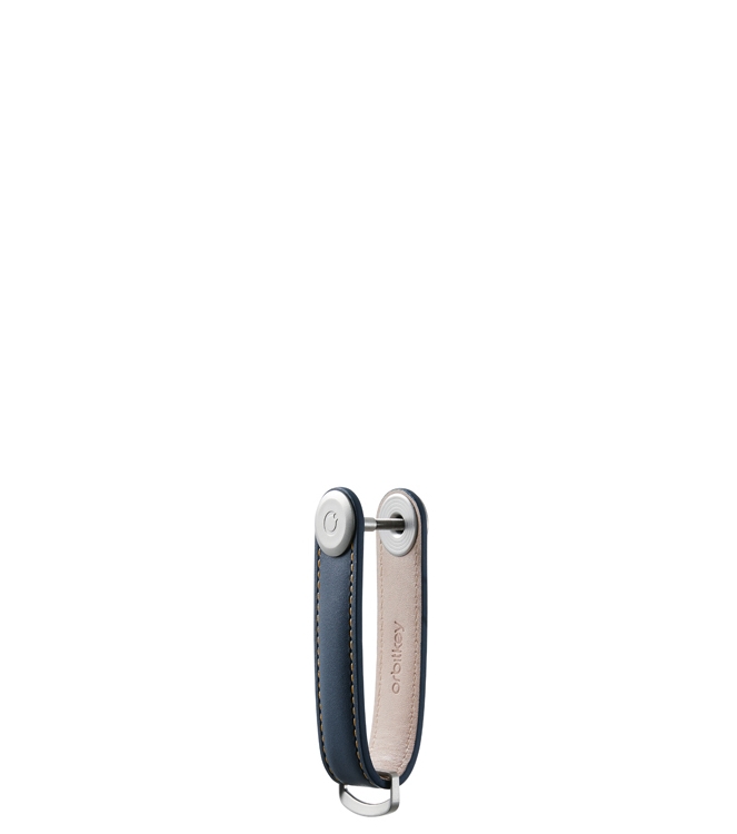 Orbitkey Orbitkey <span>LTHO-2-NVTN</span> Navy Tan Orbitkey <span>LTHO-2-NVTN</span> LTHO-2-NVTN blauw - www.bremmerschoenen.info - Bremmer Schoenen