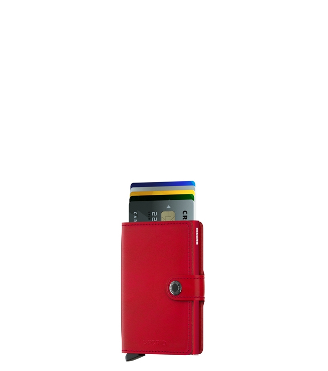 Secrid Secrid etui <span>MO Red Miniwallet</span> RED Secrid etui <span>MO Red Miniwallet</span> MO Red Miniwallet rood - www.bremmerschoenen.info - Bremmer Schoenen