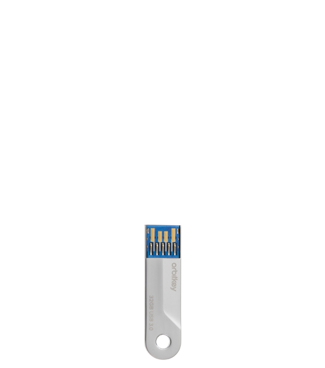 Orbitkey Orbitkey USB 32GB <span>ADDO-2-32GB</span> Orbitkey USB 32GB <span>ADDO-2-32GB</span> ADDO-2-32GB zilver - www.bremmerschoenen.info - Bremmer Schoenen