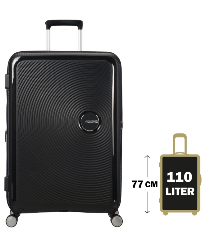 American Tourister AT koffer <span>88474 1027 Soundbox Spinner 77</span> Black AT koffer <span>88474 1027 Soundbox Spinner 77</span> 88474 1027 Soundbox Spinner 77 zwart - www.bremmerschoenen.info - Bremmer Schoenen