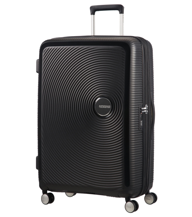 American Tourister AT koffer <span>88474 1027 Soundbox Spinner 77</span> Black AT koffer <span>88474 1027 Soundbox Spinner 77</span> 88474 1027 Soundbox Spinner 77 zwart - www.bremmerschoenen.info - Bremmer Schoenen