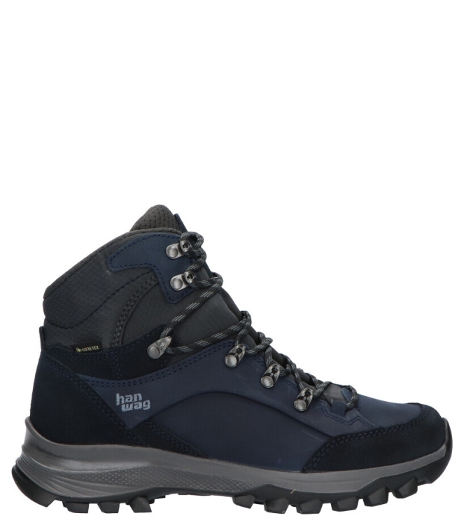 Hanwag Wandelschoen <span>203001-007064 Banks Lady GTX</span> 203001-007064 Banks Lady GTX blauw - www.bremmerschoenen.info - Bremmer Schoenen